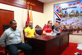 المجلس الشمساوي يتابع الاجراءات الاحترازية مع أجهزة كرة القدم